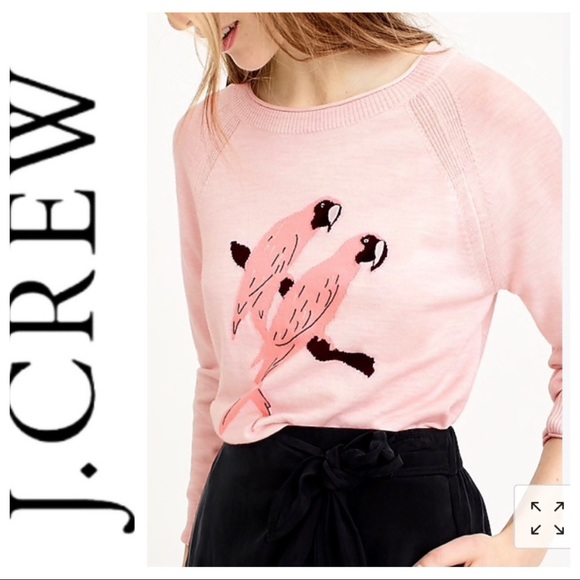 J. Crew Sweaters - NEW J. Crew Fine Merino Wool SWEATER in Parrot